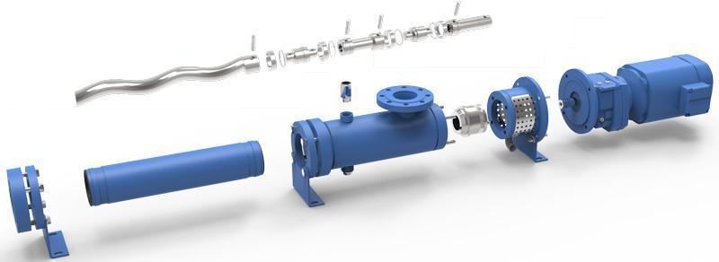 Progressive Cavity Pump | Long Distance Transport Pump | Subtor